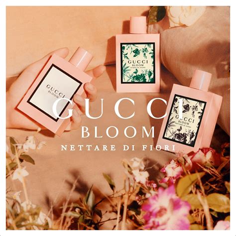 gucci bloom nettare di fiori note olfattive